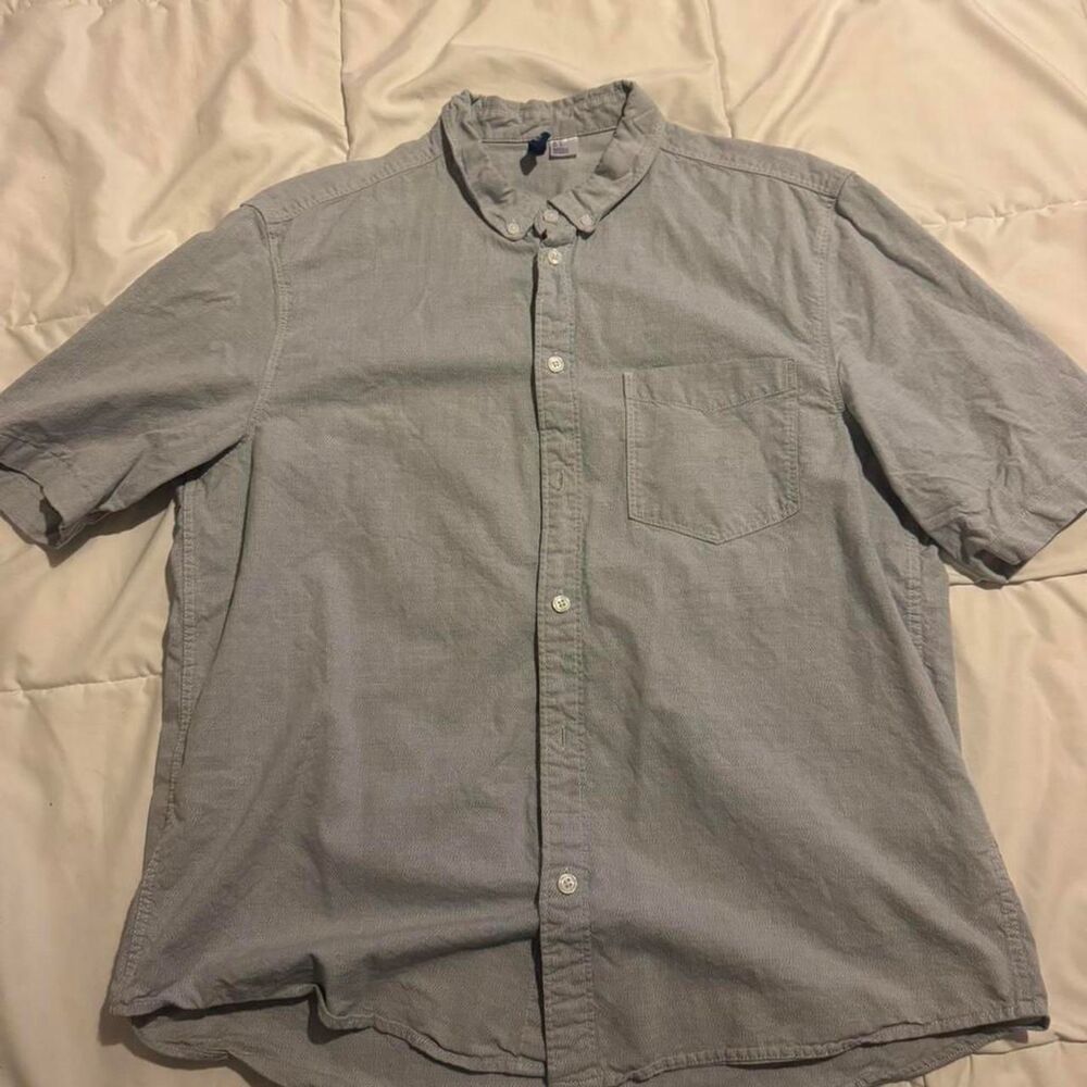 Divided Men's Light Blue Button Up